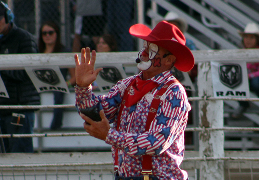 Renowned rodeo clown Keith Isley will return to Duncan, Oklahoma, after six years to entertain the crowds that attend the Chisholm Trail Ram Prairie Circuit Finals Rodeo.