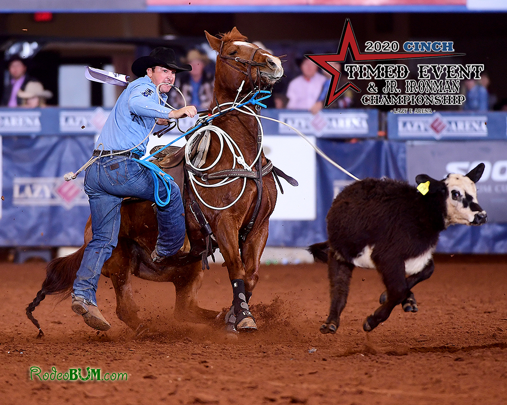 Jordan Ketscher stayed strong and steady to win the first round of the CINCH Timed Event Championship. After two rounds, he still sits No. 1 overall. (PHOTO BY JAMES PHIFER)
