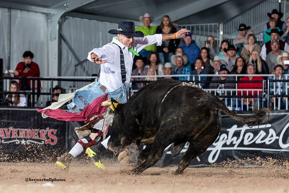 Ross Hill returns to his Southern roots this weekend during the Bullfighters Only Southern Classic in Gainesville, Georgia. (PHOTO BY TODD BREWER)