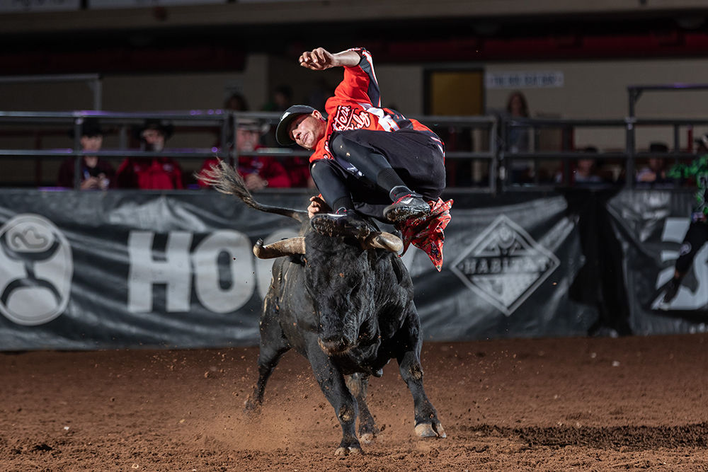 Aaron Mercer, the No. 1 man in the Bullfighters Only Pendleton Whisky World Standings, will lead a charge of the top men in the game to compete at the inaugural BFO Kent Cup near Seattle. (PHOTO BY TODD BREWER)