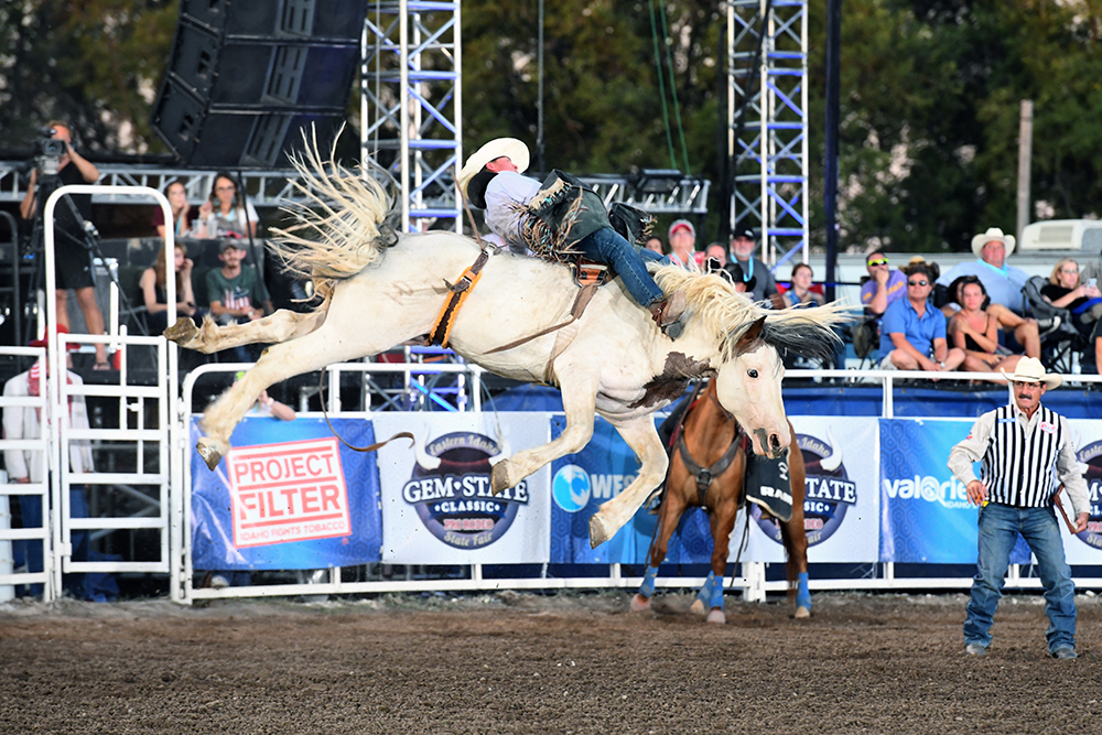 The Gem State Classic Pro Rodeo in Blackfoot, Idaho, was named the PRCA's Small Rodeo of the Year in 2019.