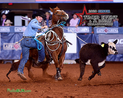 Jordan Ketscher stayed strong and steady to win the first round of the CINCH Timed Event Championship. After two rounds, he still sits No. 1 overall. (PHOTO BY JAMES PHIFER) 